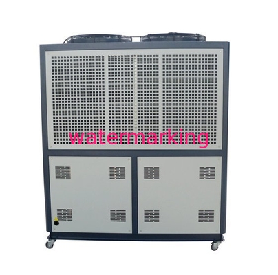 Máquina refrescada aire AC-210AS del refrigerador del tornillo del flujo bajo del ISO para industrial
