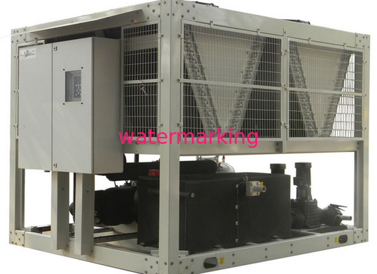 Refrigerador refrescado aire del tornillo R22, máquina de la refrigeración por agua de la industria con la protección de la presión
