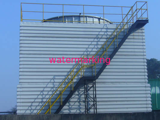 Torre de enfriamiento eficiente del cuadrado abierto, torre de la refrigeración por agua de FRP