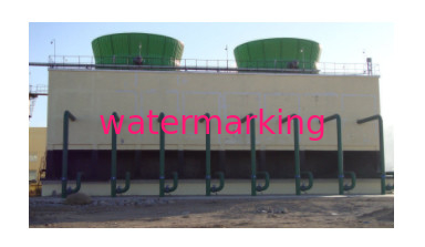 Torre concreta de la refrigeración por agua