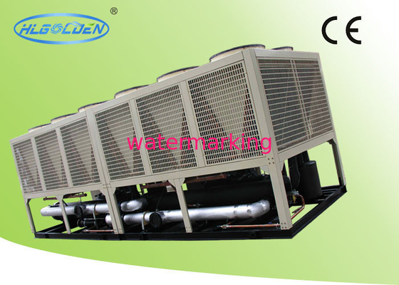Planta refrescada solo aire del refrigerador del tornillo del compresor de 59 RT semi hermético