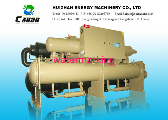 refrigerador de agua ahorro de energía del tornillo del control inteligente de 380V 50Hz con la recuperación de calor